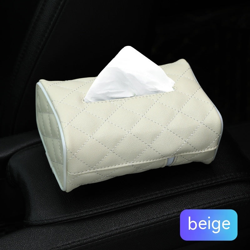 Car Supplies Seat Tissue Box Sun Visor Tissue Bag Armrest Tissue Dispenser Rear Best YouTube Store