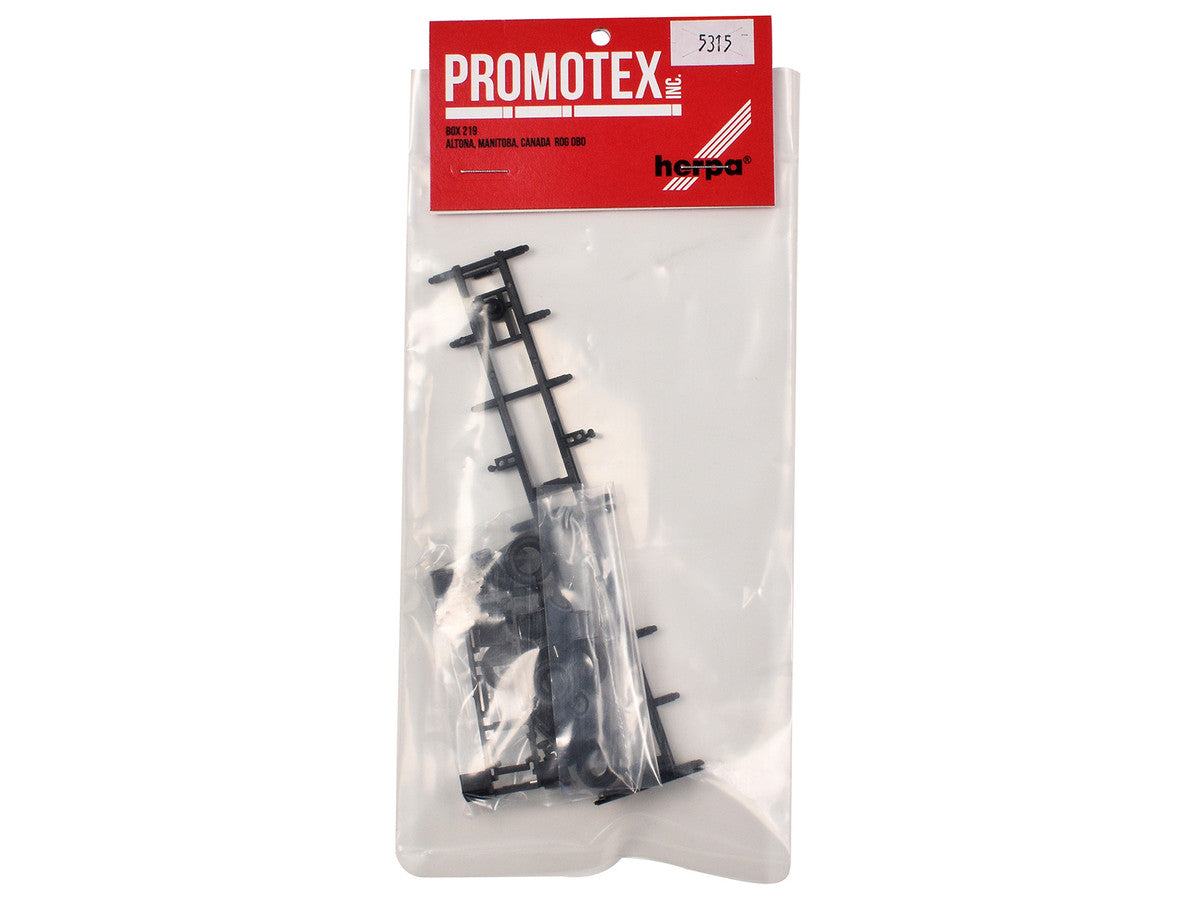 Container Chassis for 3-Axle 40ft Trailer 1/87 (HO) Plastic Model by Promotex Promotex