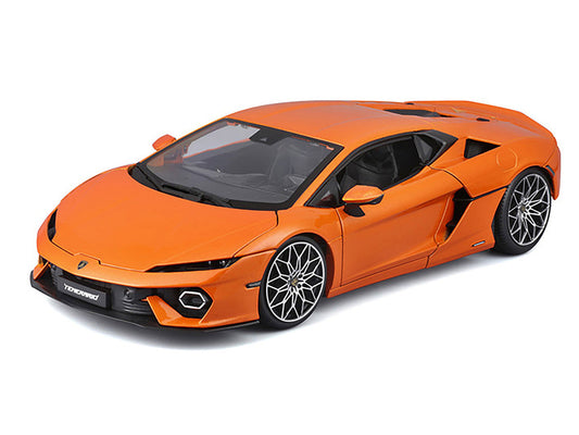 Lamborghini Temerario Orange Metallic 1/18 Diecast Model Car by Bburago Bburago