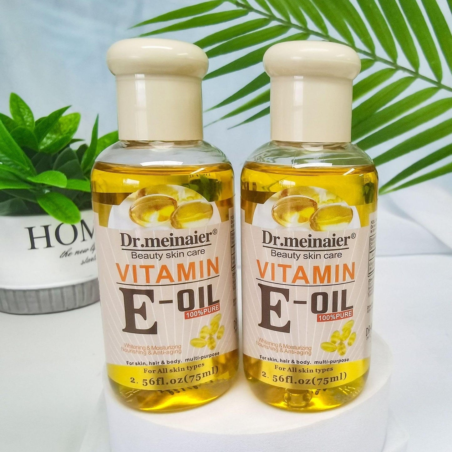 Vitamin E Synthesis Oil Facial Body Hair Care Essential Oil Natural Moisturizing Vegetable LadyShow.Store