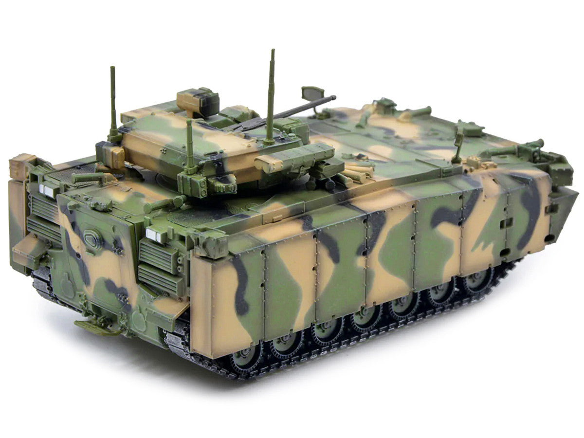 Russian (Object 695) Kurganets-25 Infantry Fighting Vehicle with Four Kornet EM Guided Missiles Camouflage 1/72 Diecast Model by Panzerkampf Panzerkampf