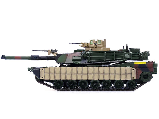M1A1 TUSK Main Battle Tank "U.S.A. 1st Battalion 35th Armor Regiment" 1/72 Diecast Model by Panzerkampf-1
