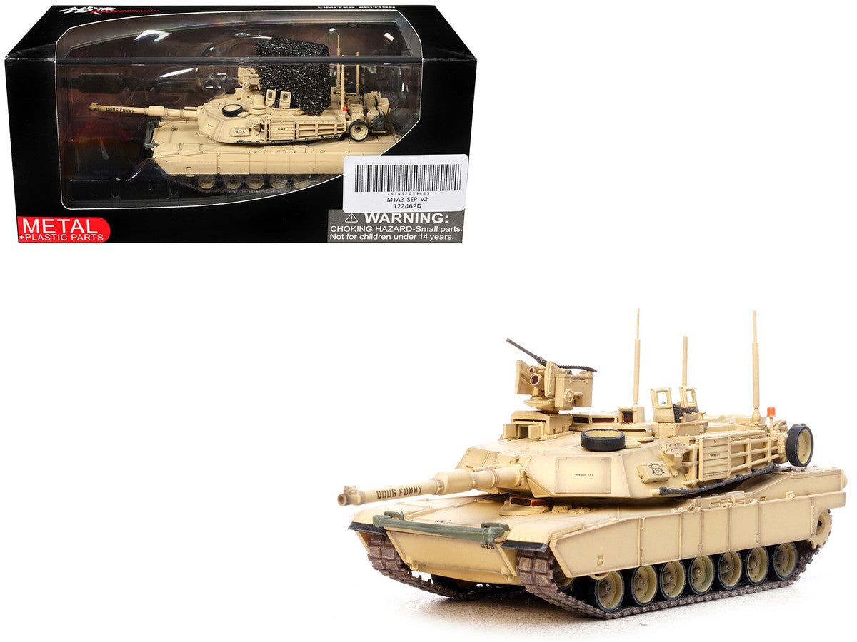 General Dynamics M1A2 SEP V2 Abrams Tank "2nd Battalion 7th Infantry Regiment 1st Armored Brigade Combat Team 3rd Infantry Division" United States Army 1/72 Diecast Model by Panzerkampf-4