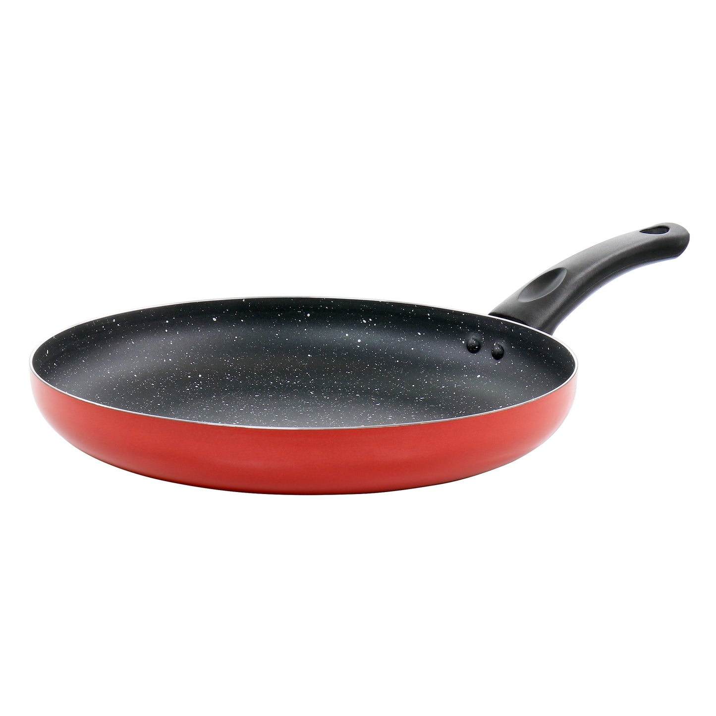 Oster Luneta 11.5 Inch Aluminum Nonstick Frying Pan in Red W2B