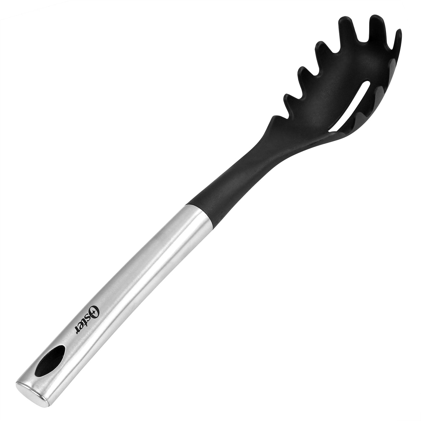 Oster Baldwyn Nylon Pasta Server Kitchen Utensil with Stainless Steel Handle W2B