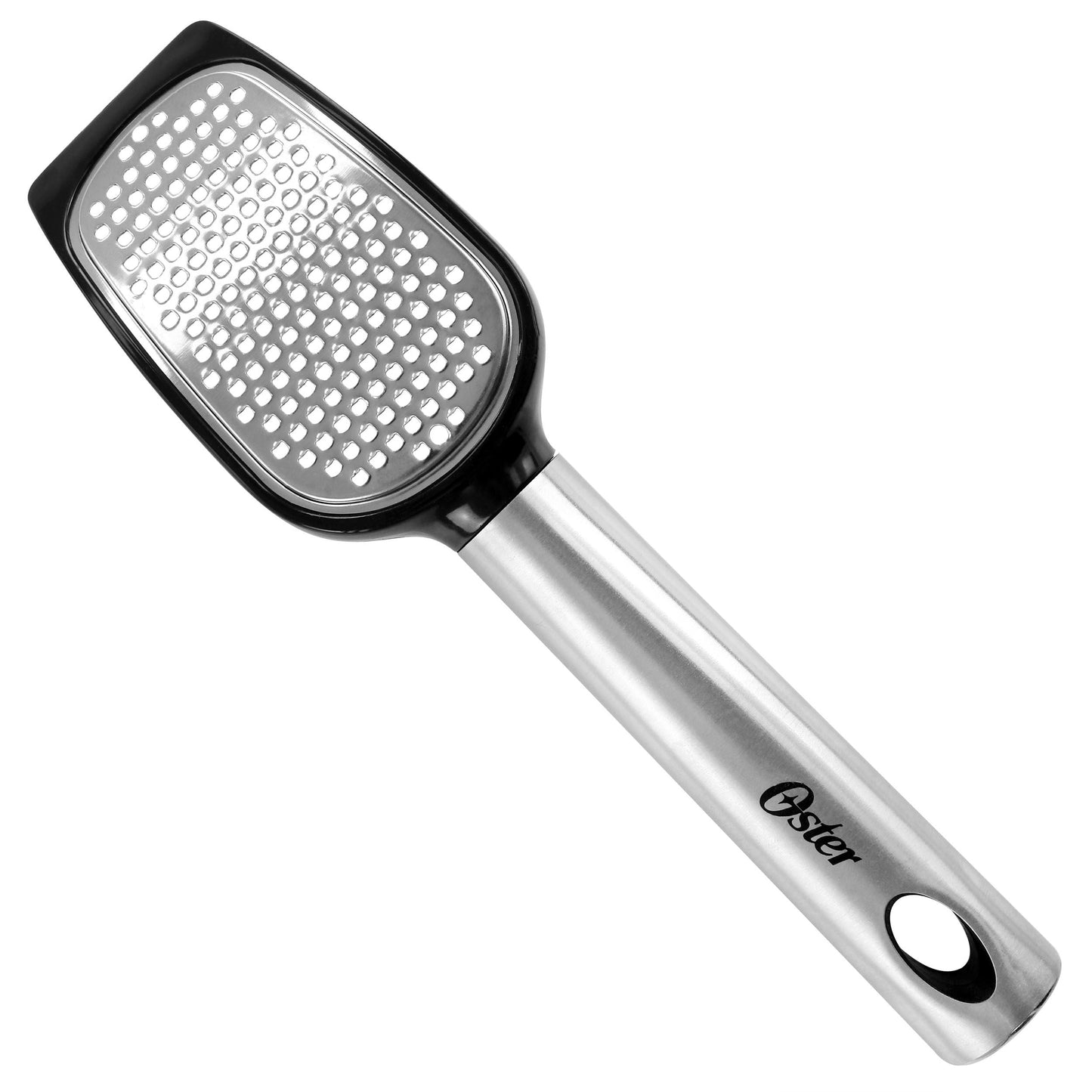 Oster Baldwyn Stainless Steel and Plastic Handheld Kitchen Grater in Silver W2B