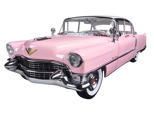 1955 Pink Cadillac Fleetwood Series 60 Special "Elvis Presley" 1/18 Diecast Model Car by Greenlight Greenlight