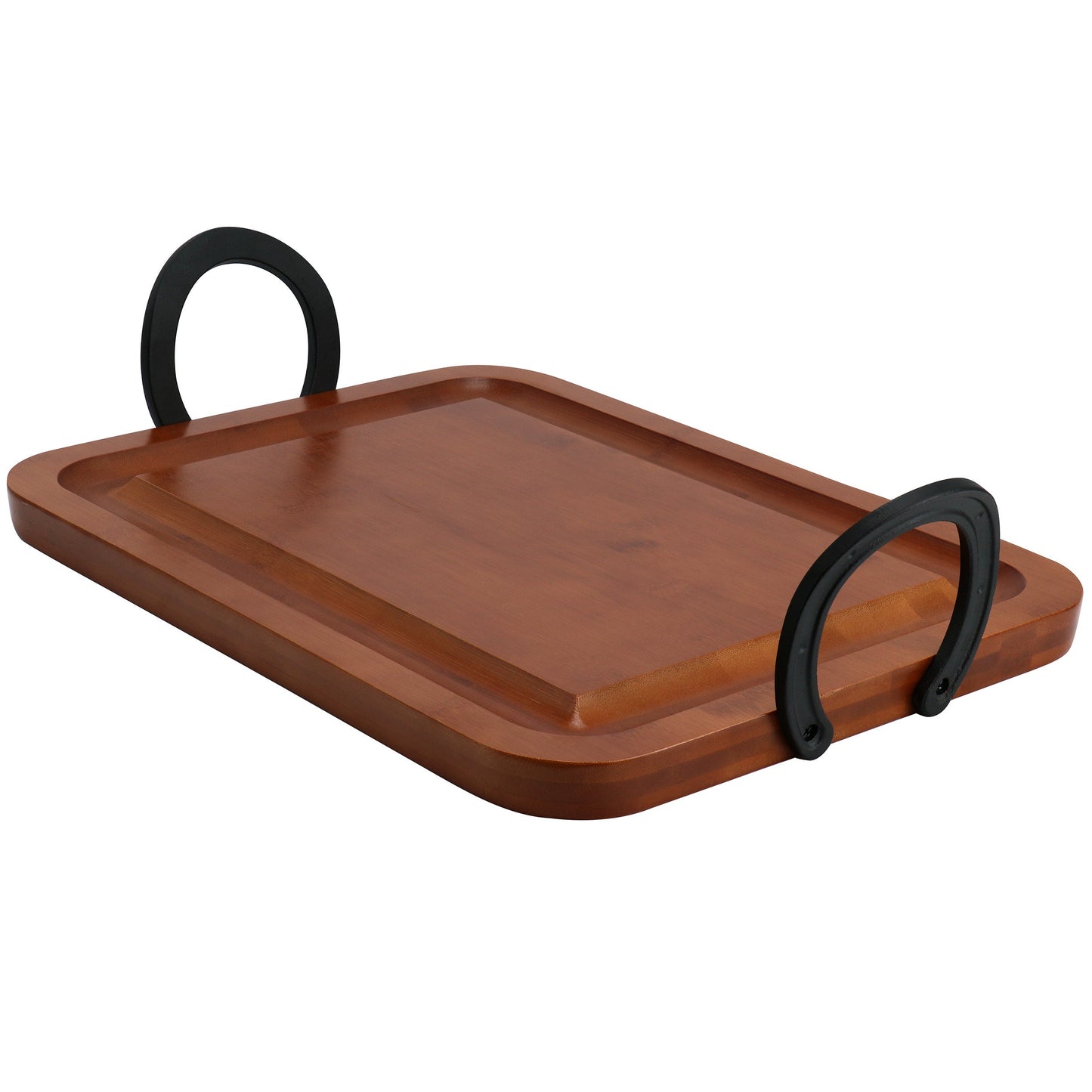 Wanda June Home by Miranda Lambert 1 Piece Bamboo Charcuterie Board in Golden Brown W2B