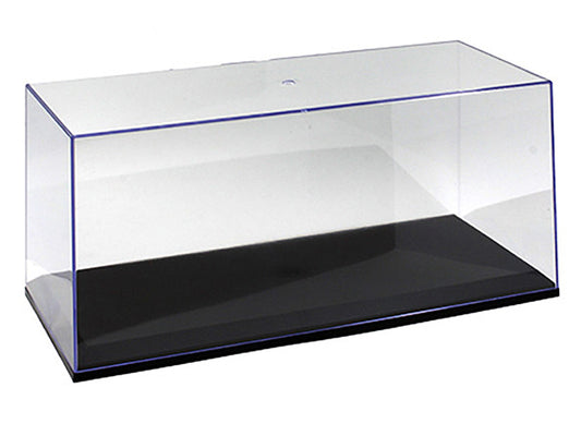 Collectible Display Show Case with Black Base for 1/24 1/18 Scale Models by Illumibox-1