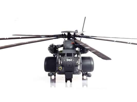 Sikorsky MH-53E Sea Dragon Helicopter "United States Navy Vanguard Tail Number 562" Dark Gray 1/72 Diecast Model by Panzerkampf-1