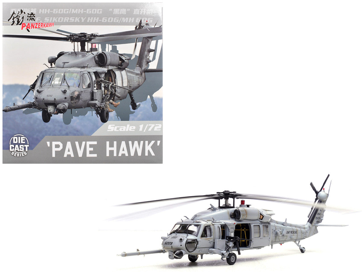 Sikorsky HH-60G Pave Hawk Helicopter "89-26209 33rd RQS Kadena Air Base Japan" (2012) United States Air Force 1/72 Diecast Model by Panzerkampf Panzerkampf