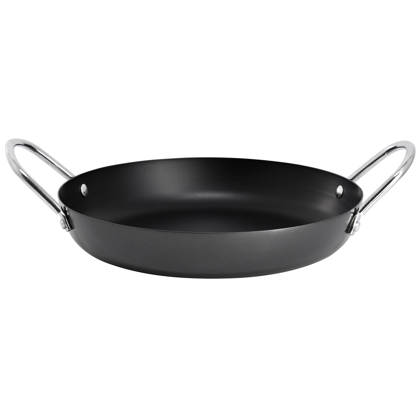 Oster Smithfire 11 Inch Nonstick Carbon Steel Paella Pan in Dark Gray W2B