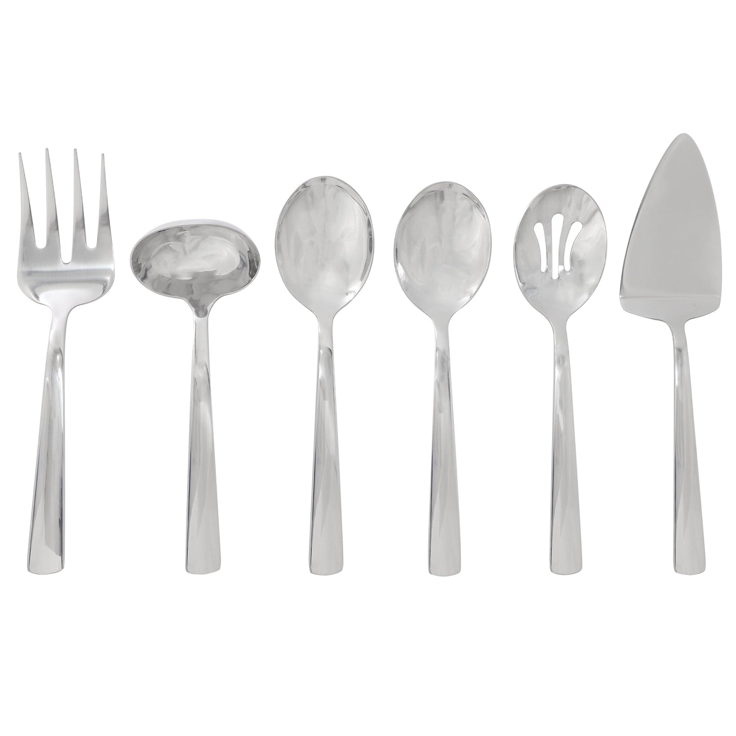 Oster Eastleigh 6 Piece Stainless Steel Hostess Set with Mirror Polish Finish W2B
