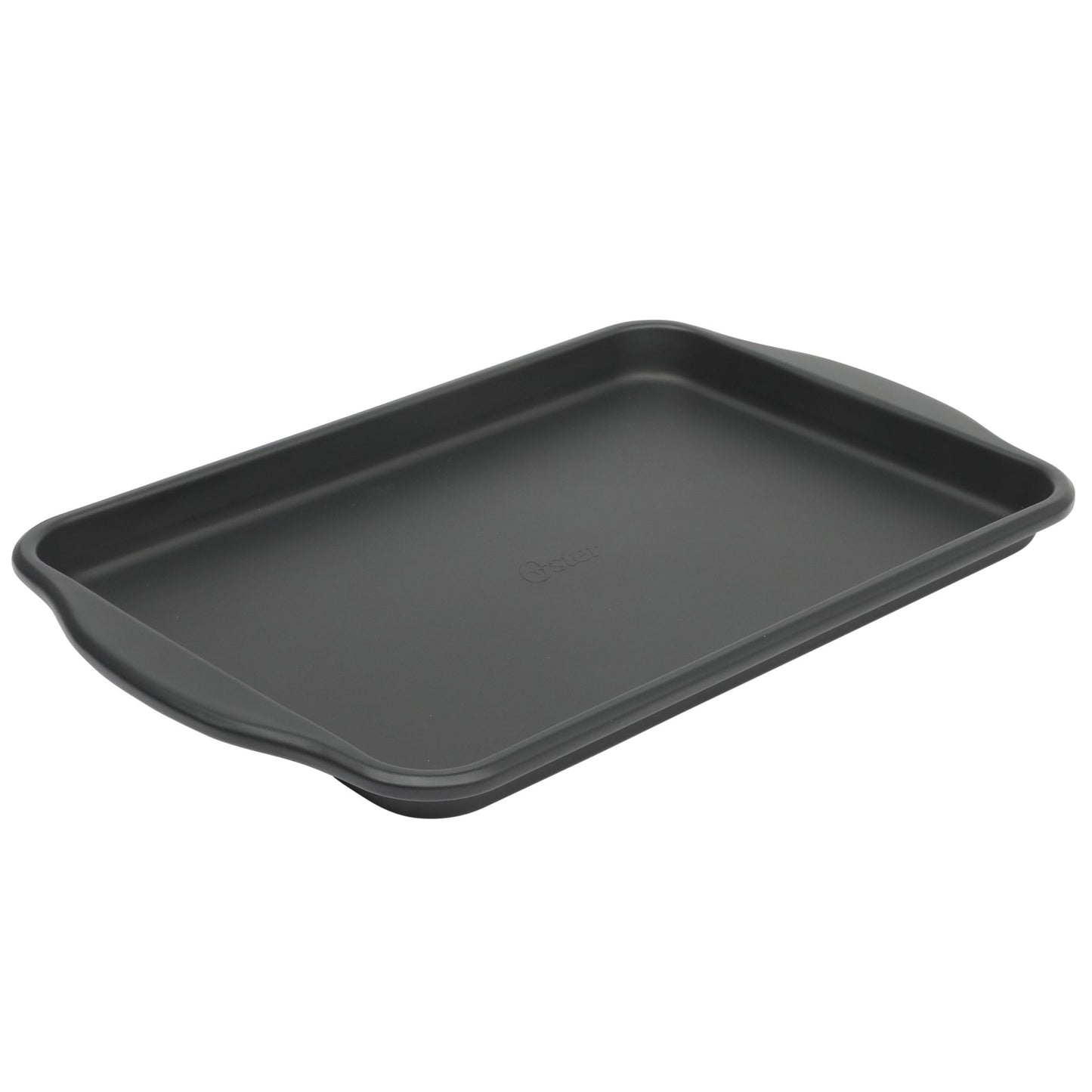 Oster Teston Platinum Collection 15x10 Inch Nonstick Carbon Steel Cookie Sheet in Matte Black W2B