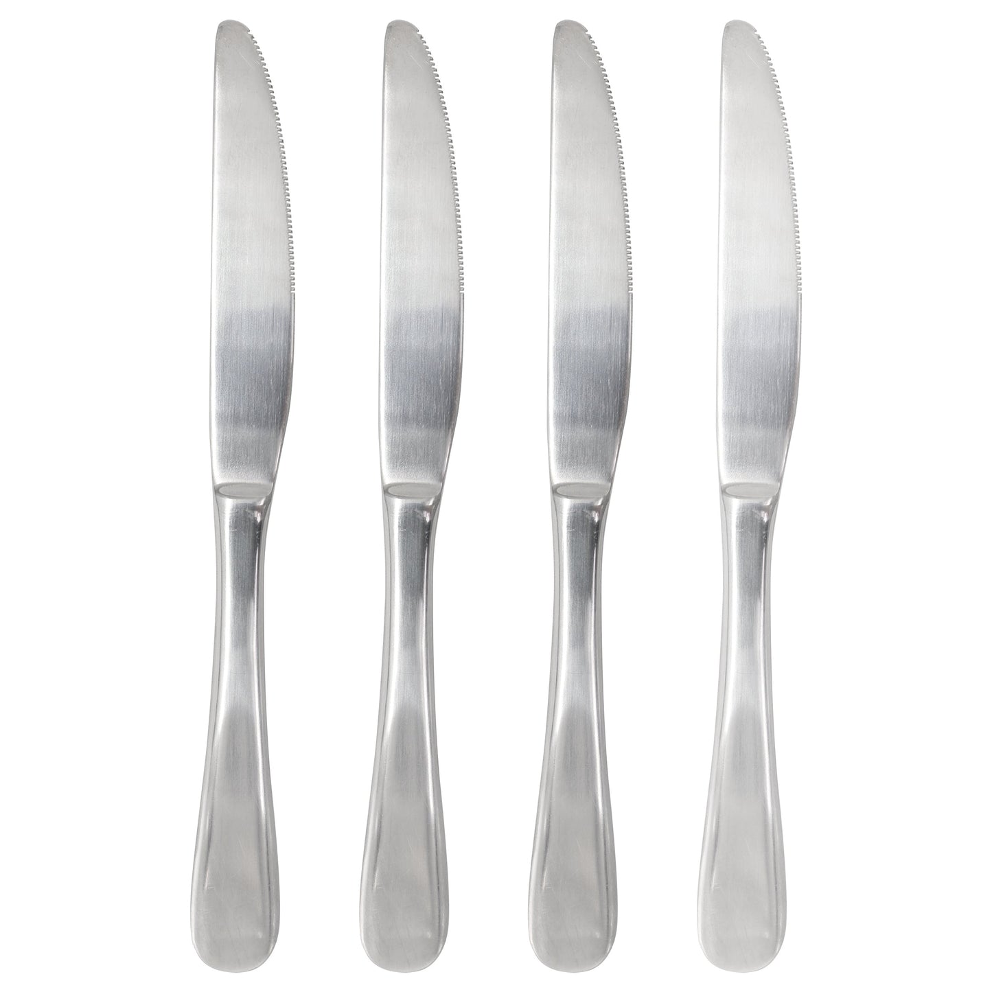 Gibson Home Manchester 4 Piece Stainless Steel Dinner Knife Set W2B