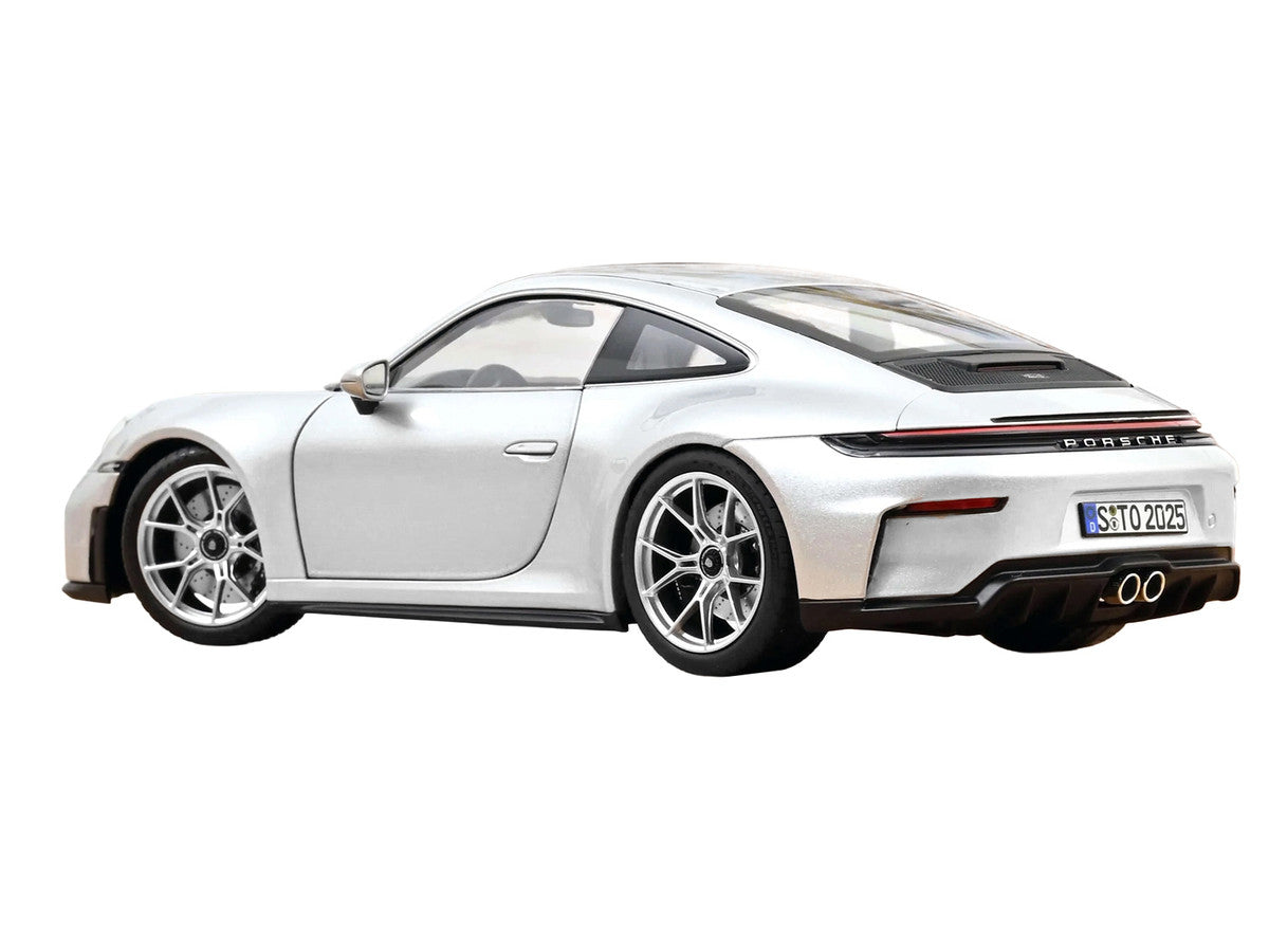 2025 Porsche 911 GT3 Touring GT Silver Metallic 1/18 Diecast Model Car by Norev Norev