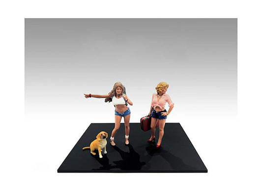 "Figure24 Series 1" 9 piece Figure Set for 1/24 Scale Models by American Diorama-1
