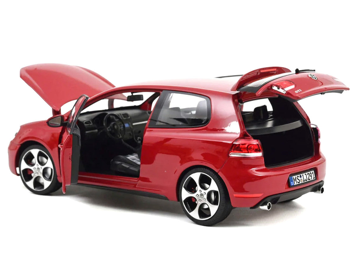 2009 Volkswagen Golf VI GTI Tornado Red 1/18 Diecast Model Car by Norev Norev