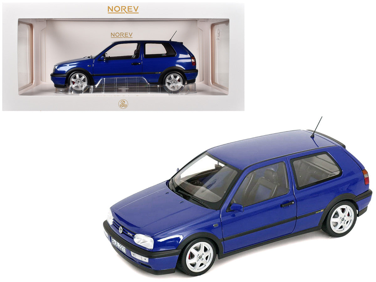 1994 Volkswagen Golf GTI Color Concept Jazz Blue 1/18 Diecast Model Car by Norev Norev