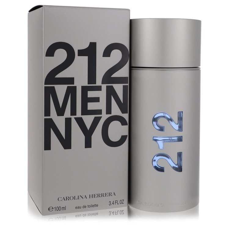 212 by Carolina Herrera Eau De Toilette Spray (New Packaging) 3.4 oz (Men) W2B
