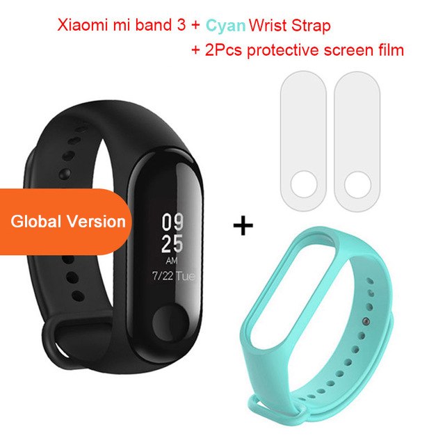 Global Version Xiaomi mi band 3 Fitness Tracker Smart Bracelet 0.78 OLED Touch Screen 50M Waterproof miband 3 Xiomi band 3 Best YouTube Store