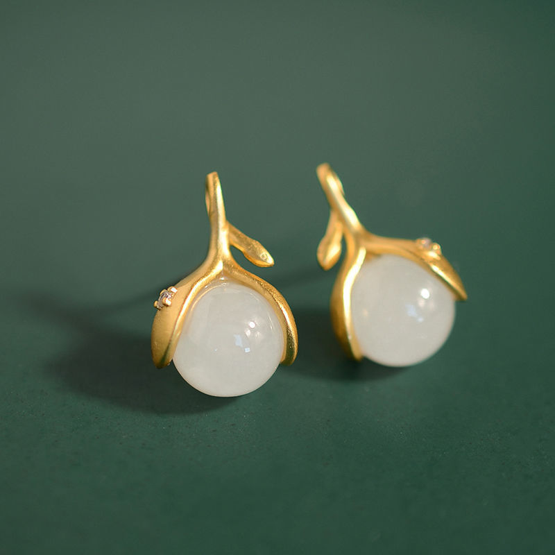 Delicate Dainty And Minimalist Flower Bud Earrings Best YouTube Store