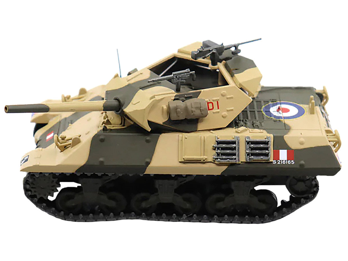 M10 Tank Destroyer D1 #77 "U.S.A. 72nd Anti-Tank Regiment 6th Armored Division Italy August 1944" 1/43 Diecast Model by AFVs of WWII AFV's of WWII
