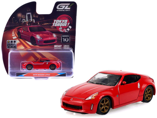 2019 Nissan 370Z Coupe Red "Tokyo Torque" Series 10 1/64 Diecast Model Car by Greenlight Greenlight