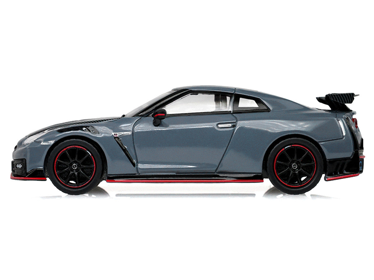 2024 Nissan GT-R (R35) NISMO RHD (Right Hand Drive) Stealth Gray with Carbon Top and Hood "Tokyo Torque" Series 10 1/64 Diecast Model Car by Greenlight Greenlight