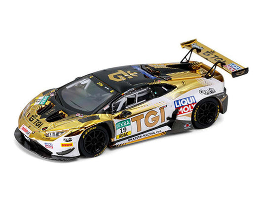 Lamborghini Huracan GT3 Evo2 #19 Luca Engstler "TGI Team" "DTM (Deutsche Tourenwagen Masters)" (2025) 1/64 Diecast Model Car by Trends Hobby Trends Hobby