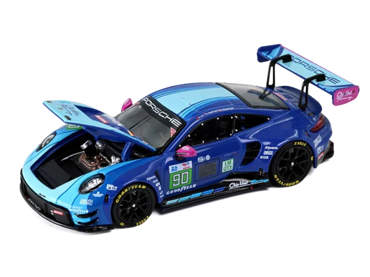 Porsche 911 GT3 R (992) #90 Antares Au - Klaus Bachler - Loek Hartog "Manthey" "24 Hours of Le Mans" (2024) 1/64 Diecast Model Car by Trends Hobby Trends Hobby