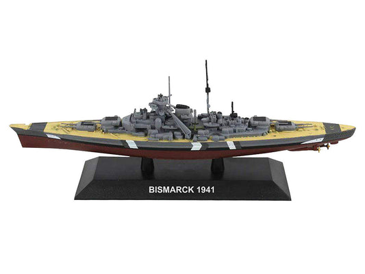 Bismarck Battleship "German Navy" (1941) "Legendary Battleships" Series 1/1250 Diecast Model by Militaria Die Cast Militaria Die Cast