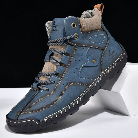 Mens Outdoor High-top Casual Shoes Best YouTube Store