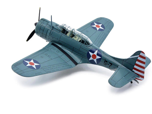 Douglass SBD-3 Dauntless Bomber Plane (United States Navy 1938) 1/72 Diecast Model by Warbirds of WWII War Birds of WWII