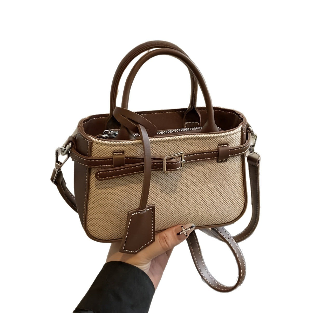 Commuter-friendly Tote New-style Single-shoulder Crossbody Bag With Stunning French Aesthetic Best YouTube Store