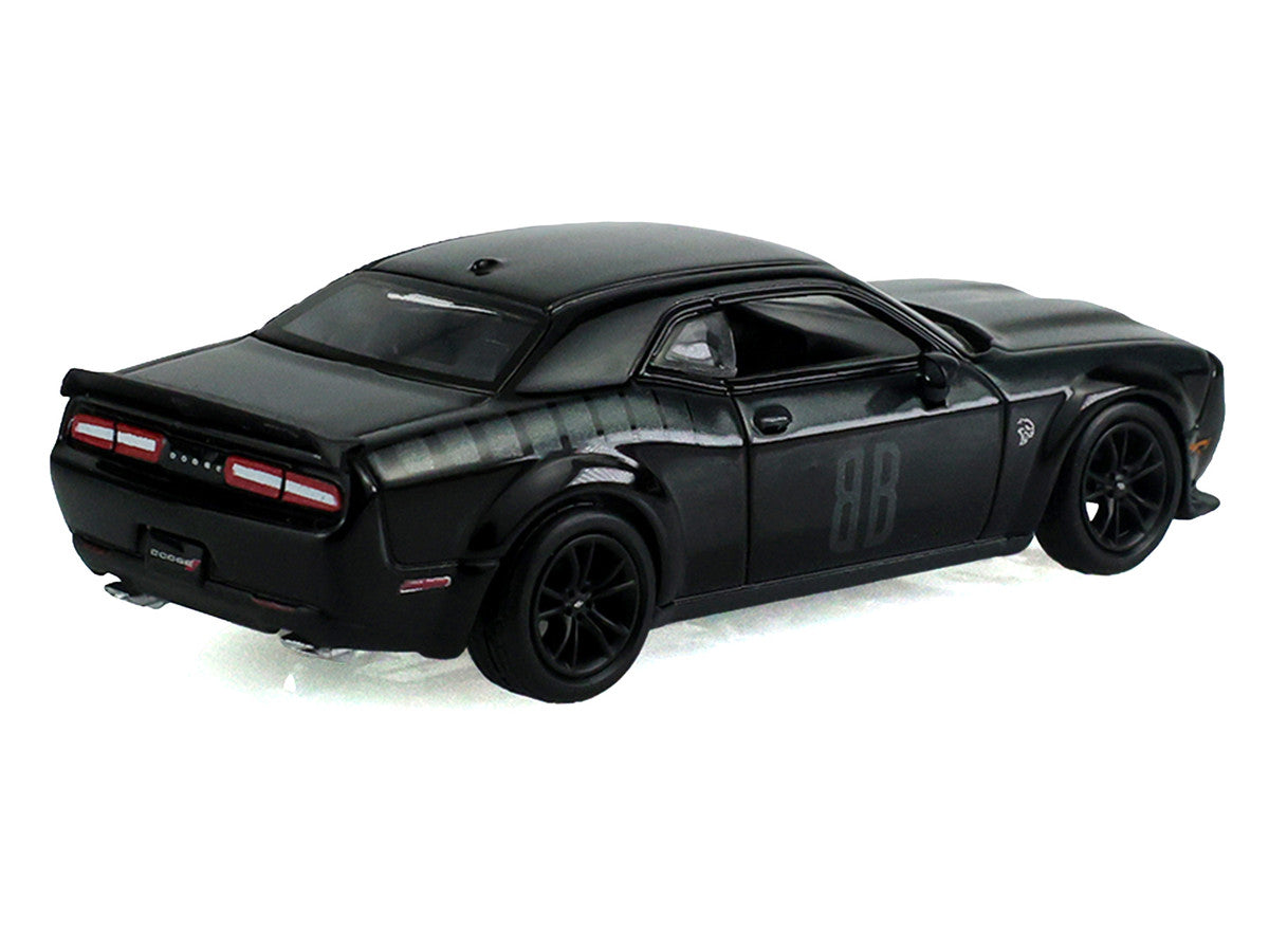 2017 Dodge Challenger SRT Hellcat Widebody Black "Black Bandit" Series 31 1/64 Diecast Model Car by Greenlight Greenlight