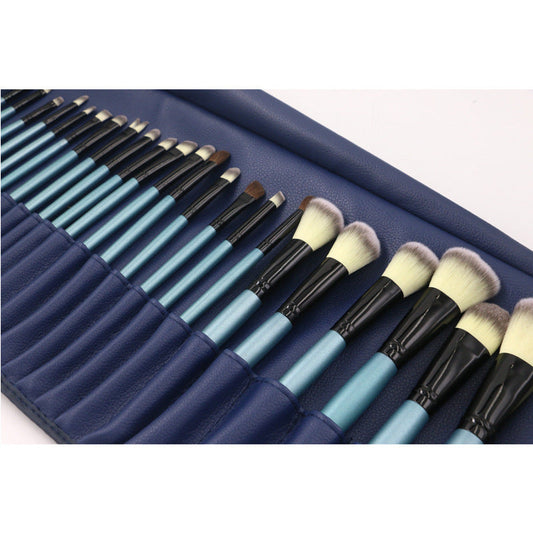 32 blue makeup brushes LadyShow.Store
