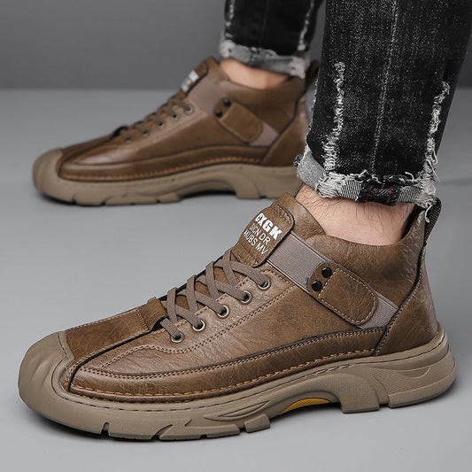 Men's Fleece-Lined Warm Casual Shoes Best YouTube Store