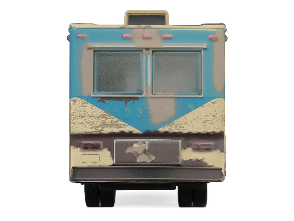 1972 Condor II RV (Recreational Vehicle) "Going on Vacation" Evergreen (Weathered) "Hobby Exclusive" Series 1/64 Diecast Model Car by Greenlight Greenlight