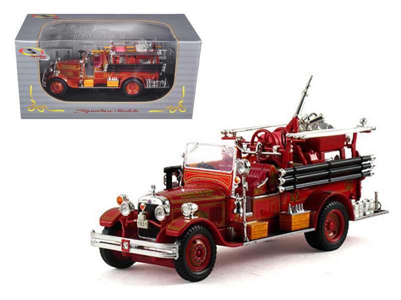 1931 Seagrave Fire Engine Truck Red 1/32 Diecast Model by Signature Models Signature Models