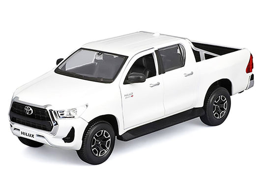 Toyota Hilux Pickup Truck White "Special Edition" Series 1/27 Diecast Model Car by Maisto Maisto