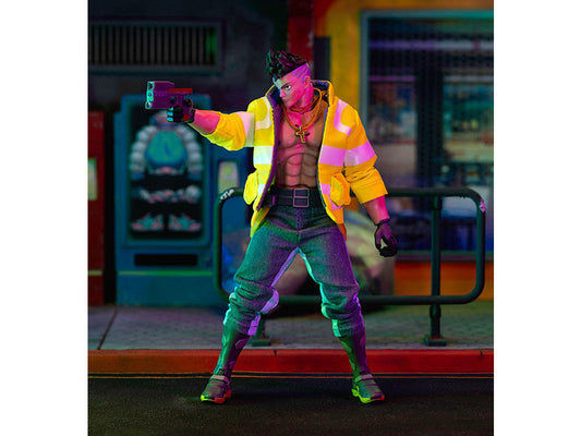 David Martinez 6" Moveable Figure with Accessories and Alternate Head and Hands "Cyberpunk: Edgerunners" (2022) TV Series Model by Jada Jada