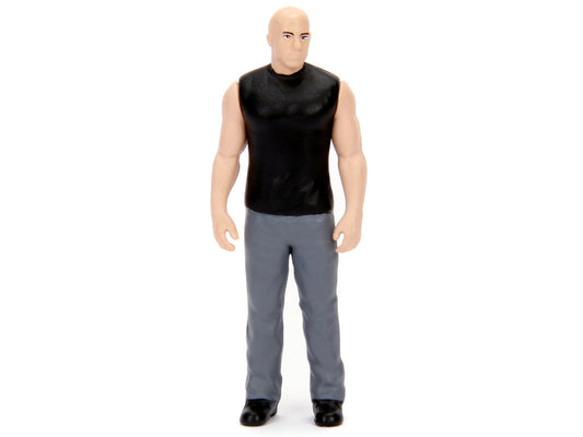 Model Kit Dodge Charger R/T Black and Dom Diecast Figure "Fast & Furious" Movie "Build N' Collect" Series 1/24 Diecast Model Car by Jada Jada