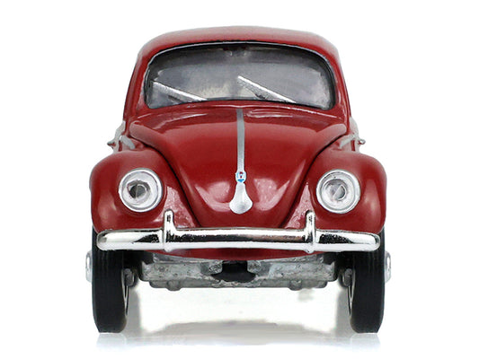 1953 Volkswagen Beetle Split Rear Window Dark Red "Club Vee-Dub" Series 22 1/64 Diecast Model Car by Greenlight Greenlight