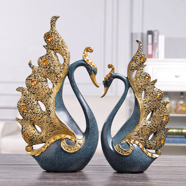 Couple Swan Home Decoration Best YouTube Store