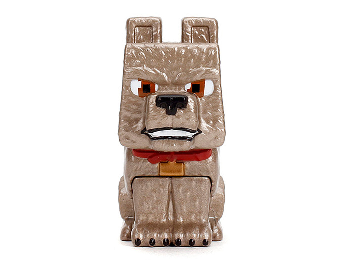 Set of 4 Diecast Figures "A Minecraft Movie" (2025) Movie "Metalfigs" Series Diecast Models by Jada Jada