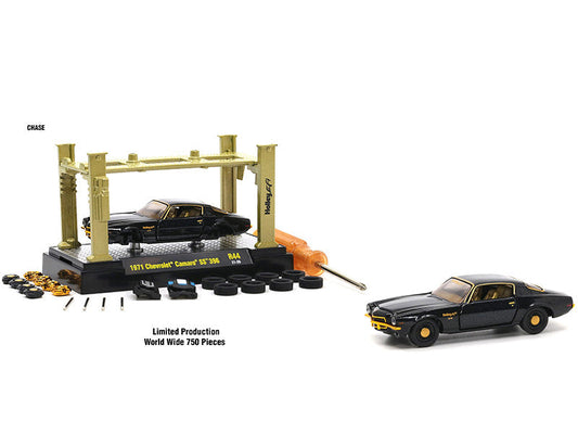 Model Kit 4 piece Car Set Release 44 Limited Edition to 9400 pieces Worldwide 1/64 Diecast Model Cars by M2 Machines M2