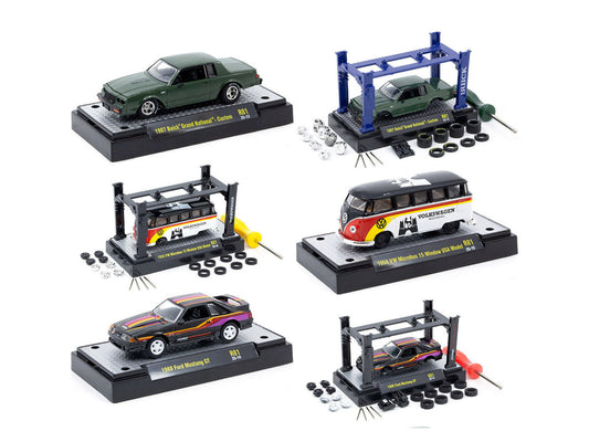 Model Kit 3 piece Car Set Release 81 Limited Edition to 9600 pieces Worldwide 1/64 Diecast Model Cars by M2 Machines M2