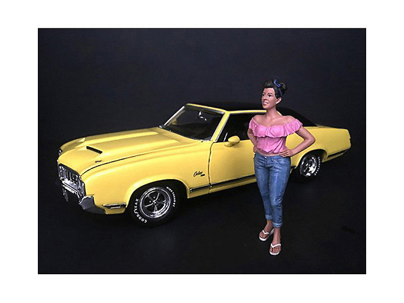"Hanging Out II" Gloria Figurine for 1/18 Scale Models by American Diorama American Diorama