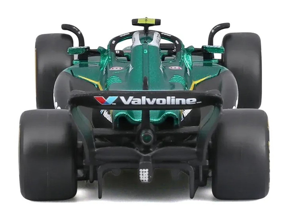 Aston Martin AMR25 #14 Fernando Alonso "Aramco" Formula One F1 World Championship (2025) "Race" Series 1/43 Diecast Model Car by Bburago Bburago